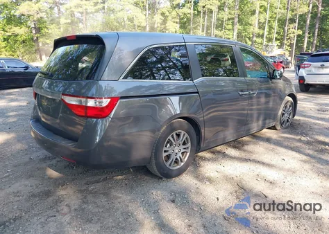 2012 Honda Odyssey Ex from USA, damaged, VIN 5FNRL5H4XCB055287